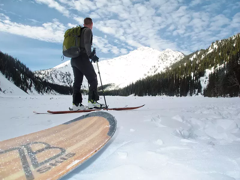 7B Skis are designed and manufactured in Sandpoint. - JOSH DELUCCHI