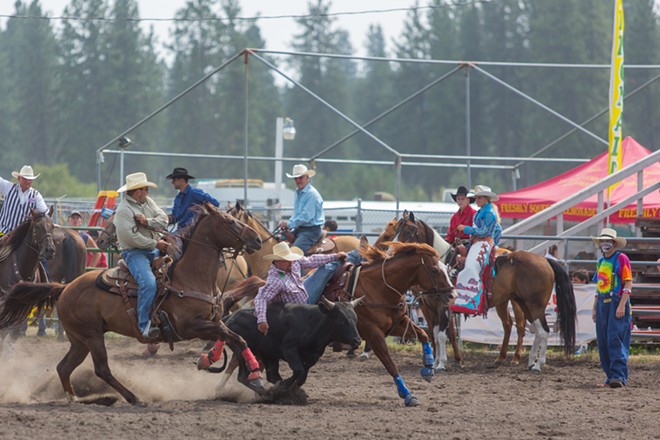 PHOTOS: Cowboys, calves and wild horses at the Cheney Rodeo