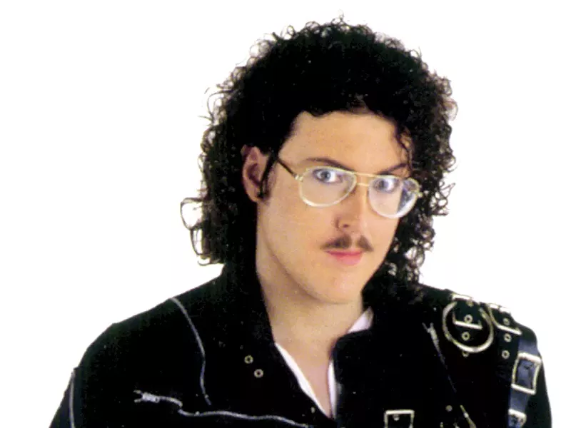 A real Weird Al nerd would know this is Al, pre-surgery days.