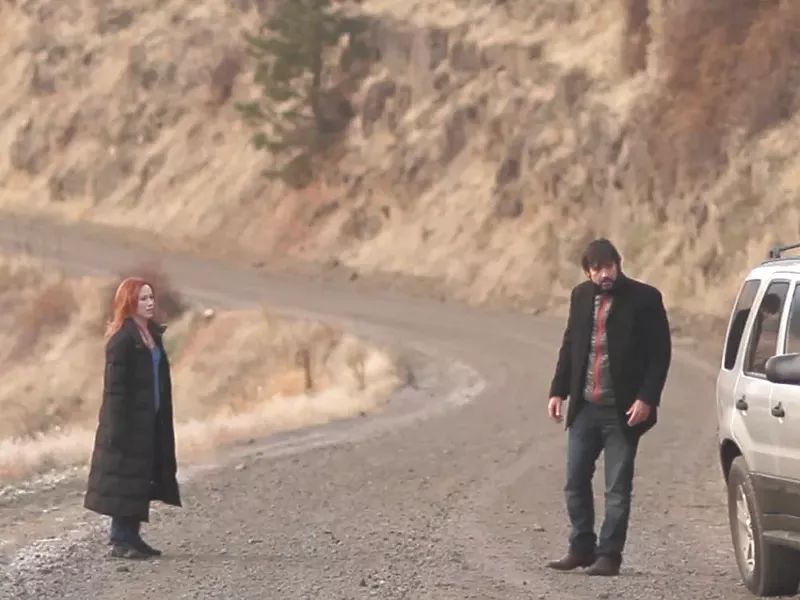 A scene from The Merry Graingers shot entirely in Eastern Washington.