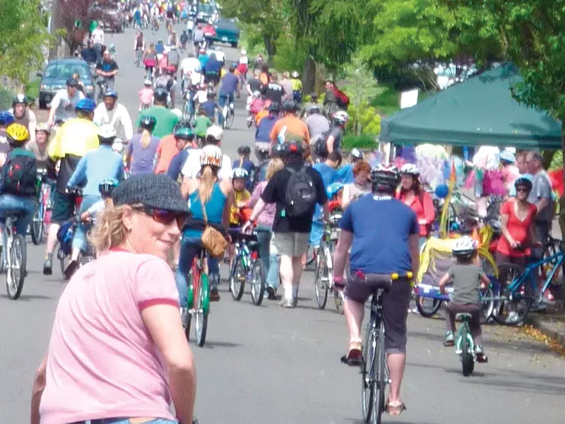 A Sunday Parkways event in Portland - GREG RAISMAN