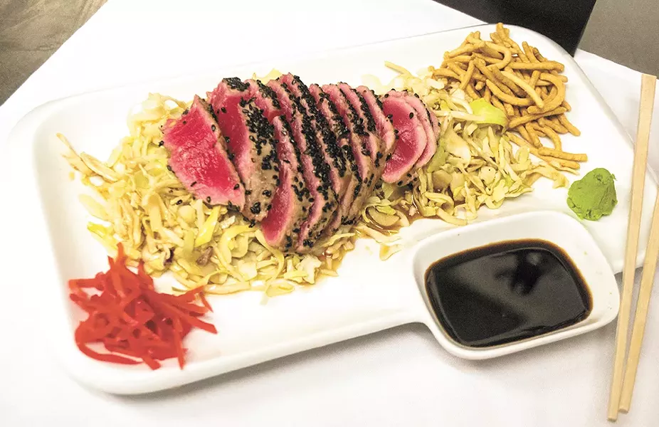 Ahi tuna from Bistango. - ASHLEY TOMLINSON
