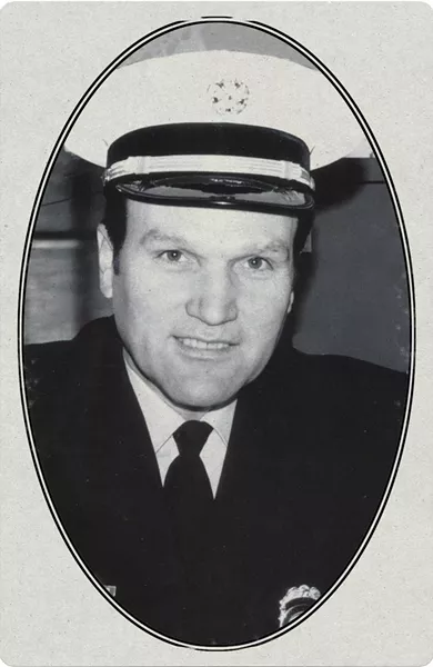Al O’Connor in his uniform for the Spokane Fire Department, where he served as chief.