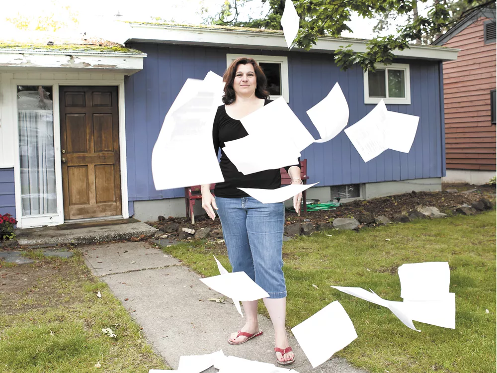 Alexa Young hopes SNAP can help save her from foreclosure and endless legal paperwork. - STEPHEN SCHLANGE