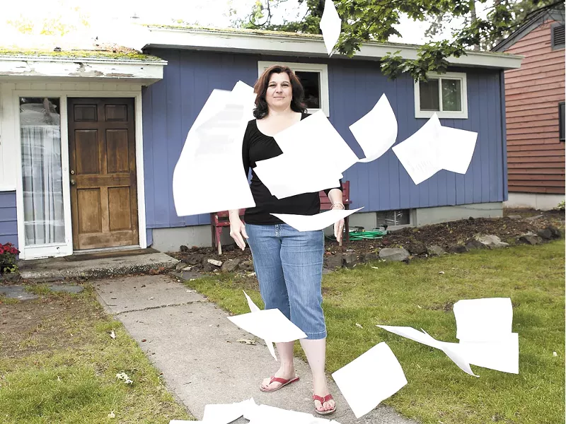 Alexa Young hopes SNAP can help save her from foreclosure and endless legal paperwork. - STEPHEN SCHLANGE