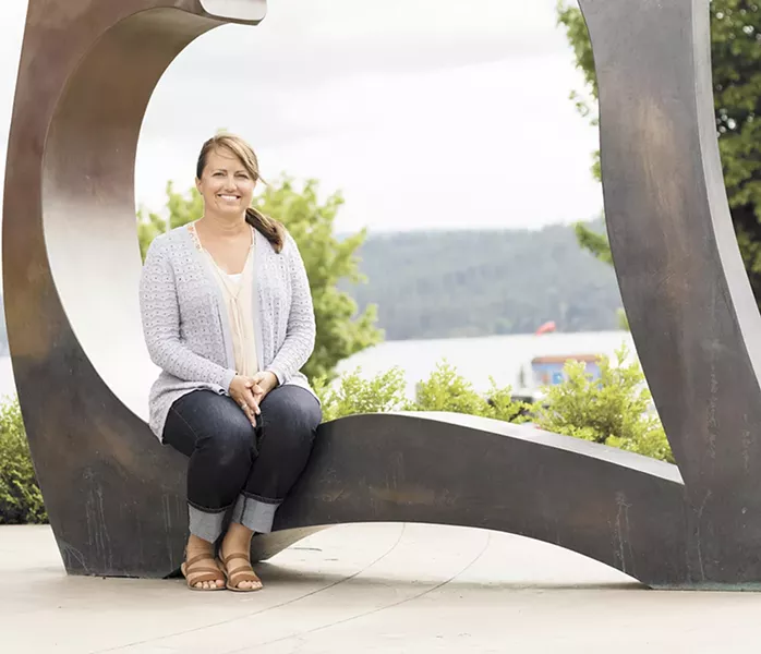 As a lifelong resident with a new mission, Kerri Wilfong fits comfortably into "The Coeur." - YOUNG KWAK