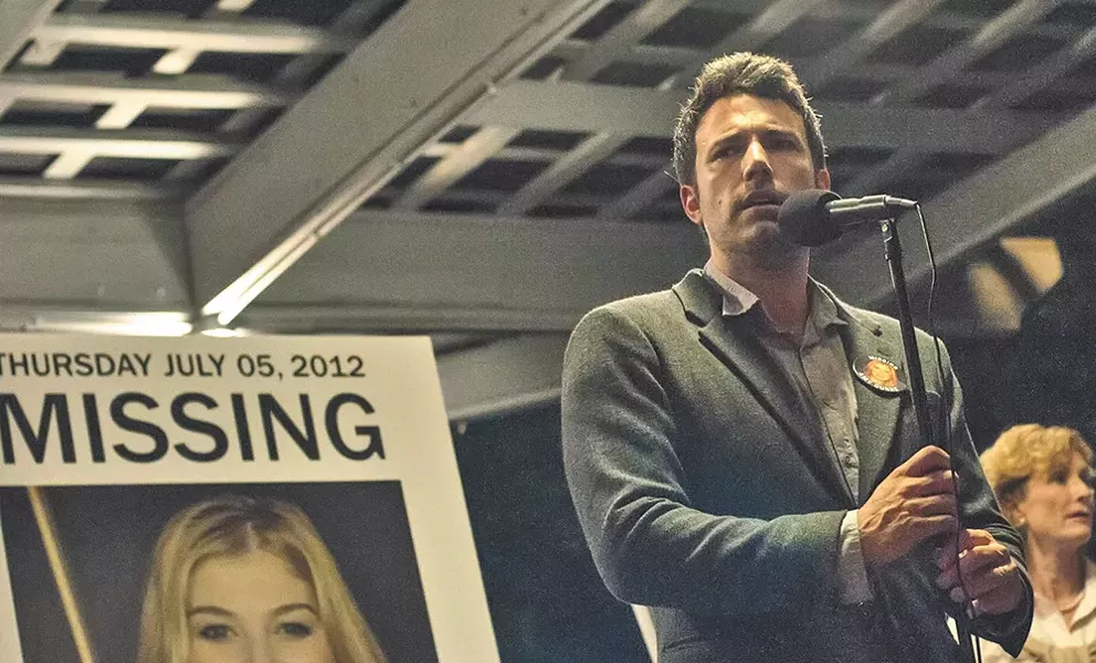 Ben Affleck is in top form as a husband suspected of murder.