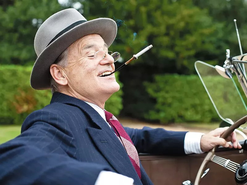 Bill Murray, somewhere between FDR and Hunter S. Thompson.