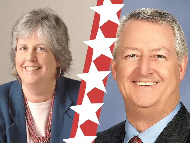 Bonnie Mager and Al French