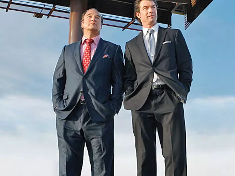 Boston Legal meets the Odd Couple, kinda.