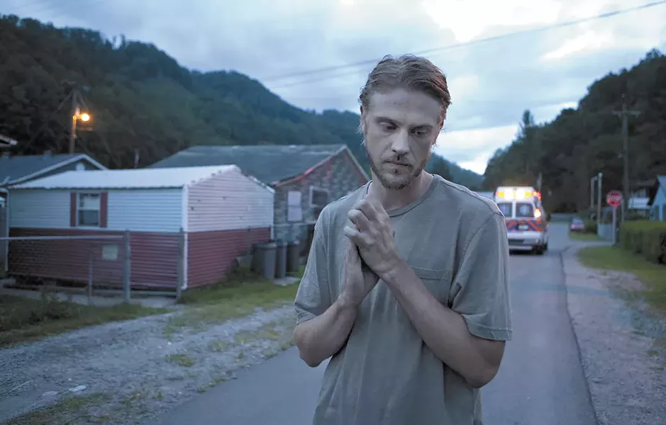 Boyd Holbrook plays a grief-stricken miner in Little Accidents.