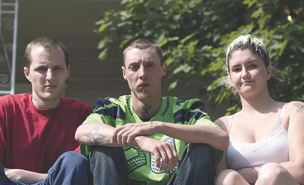 Brandon, Nick and Makayla Everitt worry they'll never know exactly how their dad died. - YOUNG KWAK