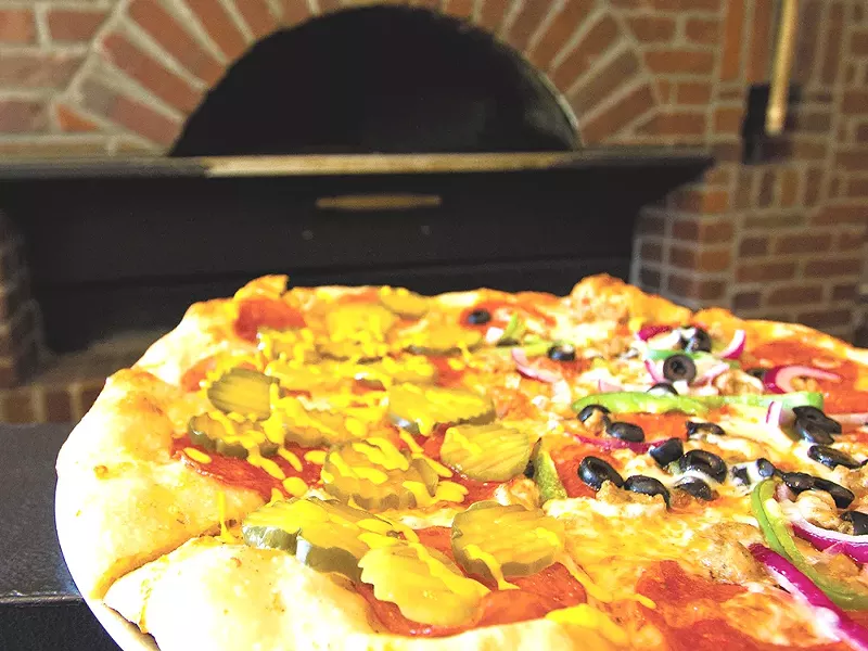 Brick City Pizza has found a following on the South Hill. - JOE KONEK