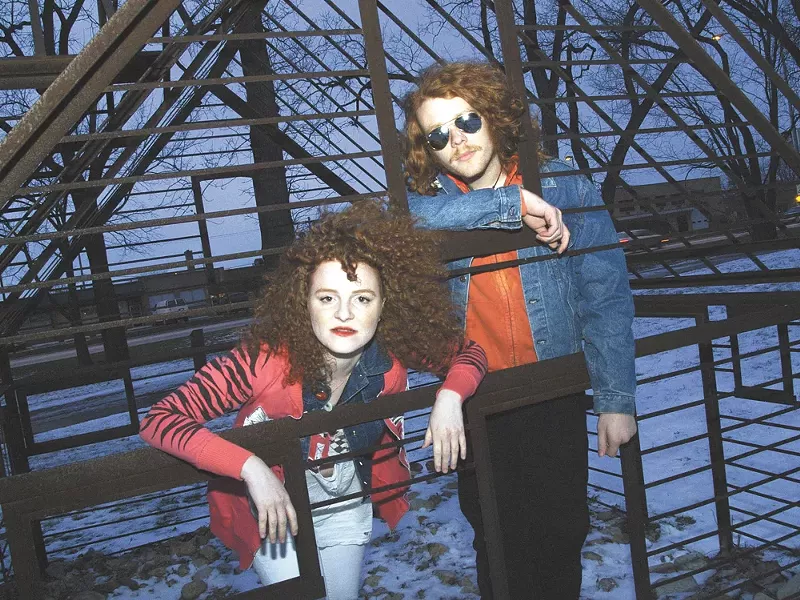 Brother-and-sister rock duo White Mystery