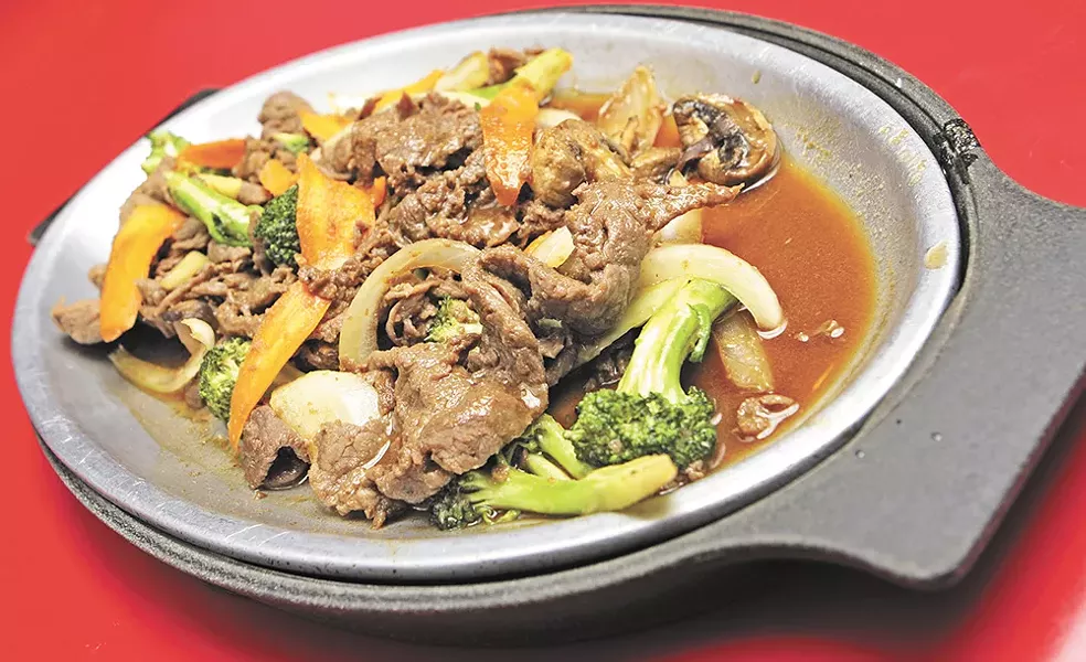 Bulgogi, a popular Korean dish, is a favorite at House of Seoul in Airway Heights. - YOUNG KWAK