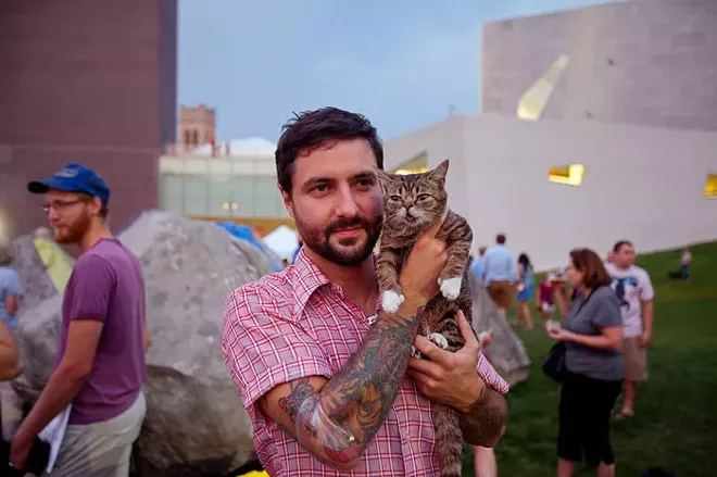 Catstarter aims to fund a book examining why we love cat videos so much, like anything featuring LIL BUB. - GENE PITTMAN/WALKER ART CENTER