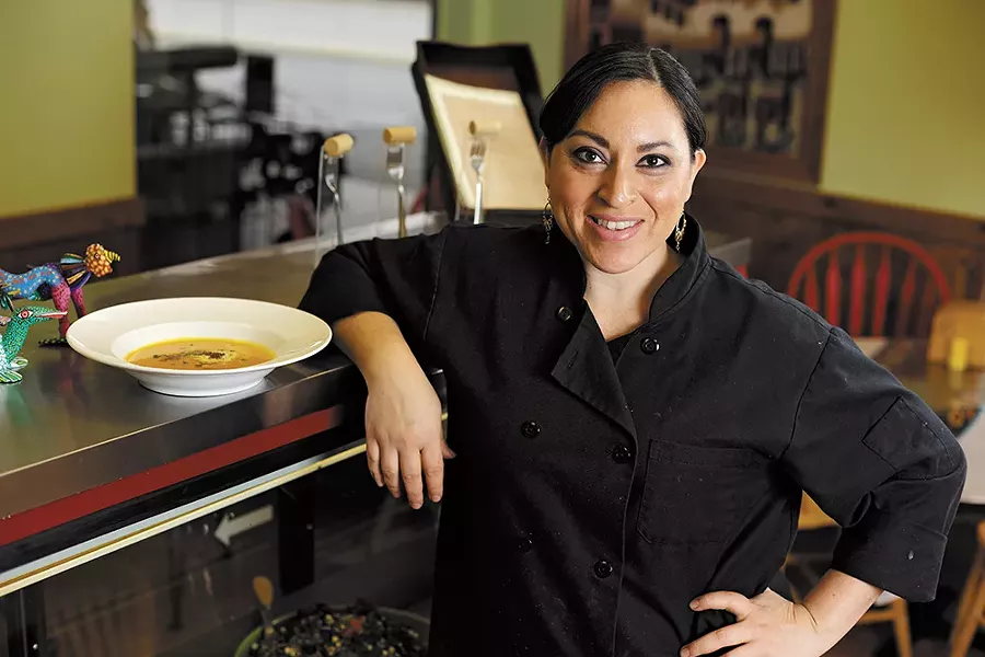 Chef Colomba Aguilar of Cafe Carambola. - YOUNG KWAK