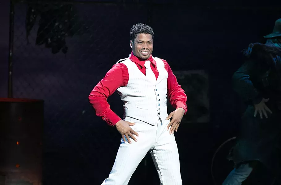 Chester Gregory in his acclaimed role as Sweaty Eddie.