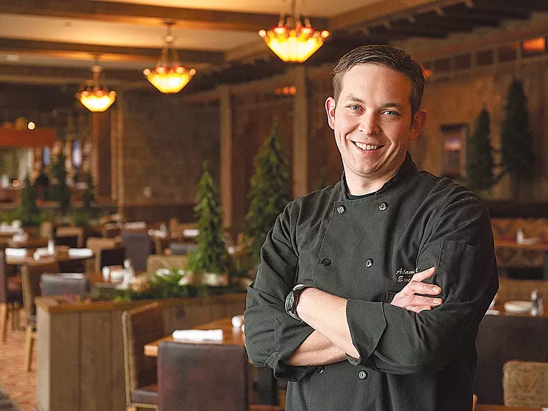 Coeur d\'Alene Casino Head Chef Adam Hegsted. - DON HAMILTON