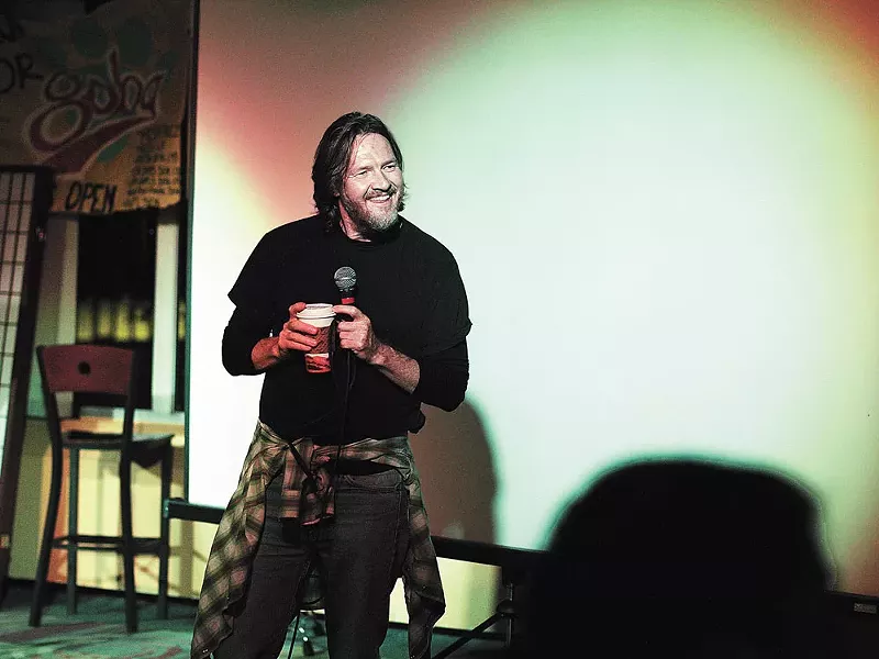 Donal Logue, leading a talk about his new show at Gonzaga - YOUNG KWAK