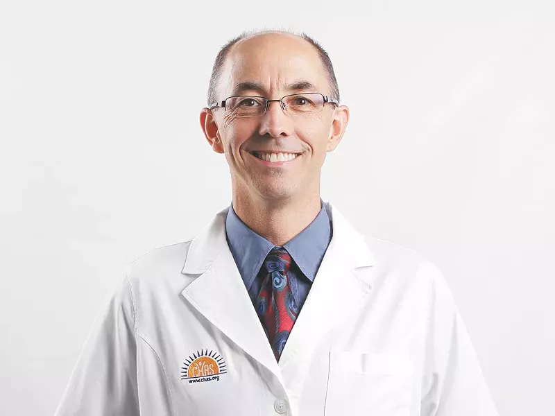 Dr. William Lockwood is the new medical director at CHAS. - YOUNG KWAK