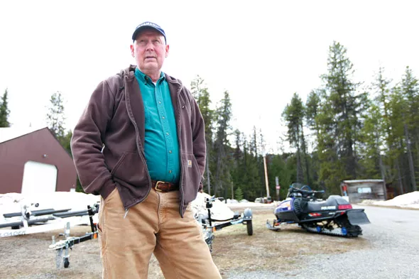 Ed Porter, owner of Priest Lake Power Sports, says land closures to protect the caribou have hurt Priest Lake businesses like his. - YOUNG KWAK