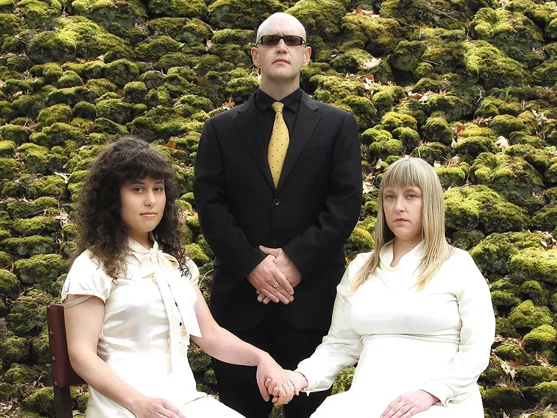 Eight Bells (from left): Haley Westeiner, Christopher Van Huffel, Melynda Jackson - JUSTINE MURPHY