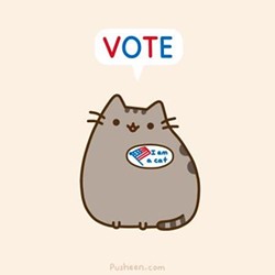 ELECTION DAY: Cats who want you to vote!