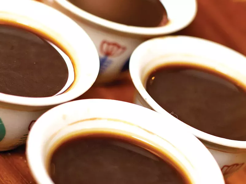 Ethiopian coffee at Queen of Sheba