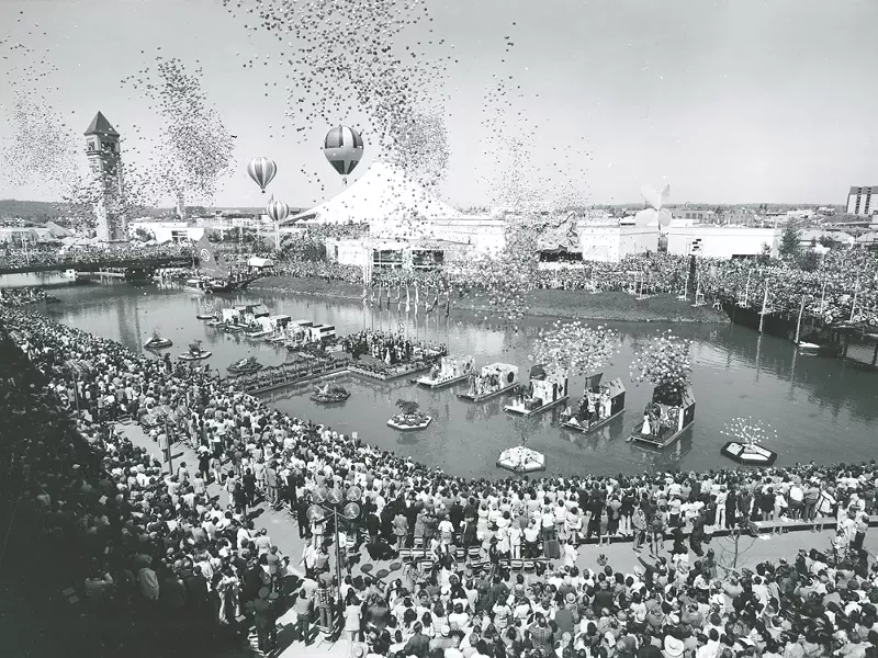 Expo ’74 drew big crowds to Riverfront Park.