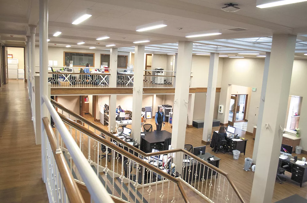 From its newly remodeled headquarters, Empire Health Foundation oversees $86 million in grants. - SARAH WURTZ