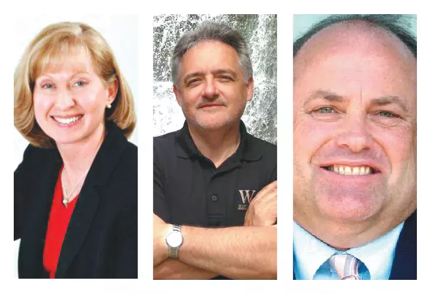 From left: Mary Souza, Steve Widmyer, Joe Kunka