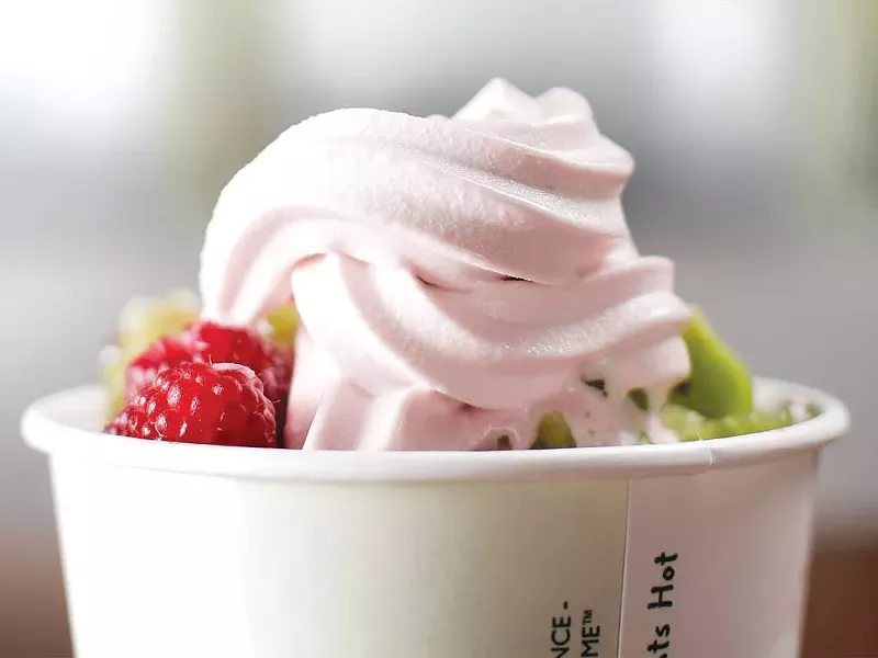 Froyo's Very Strawberry frozen yogurt: Your colon will thank you. - YOUNG KWAK