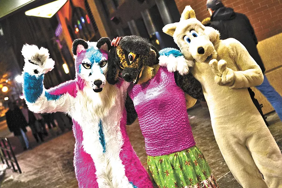 Furries at Spokane’s First Night