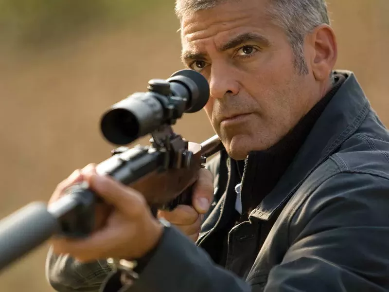 George Clooney in The American