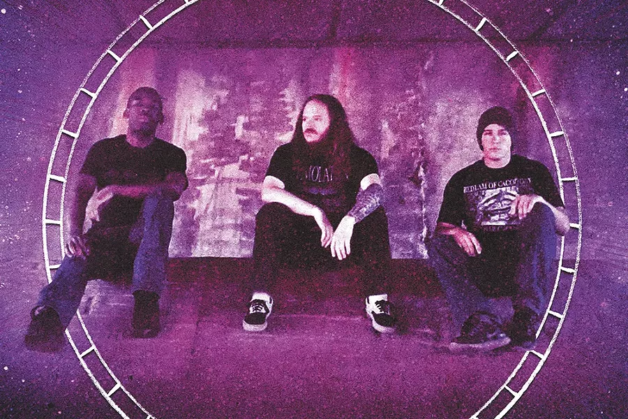 Gigan is just one of the many loud-ass bands coming through the Hop! this weekend.