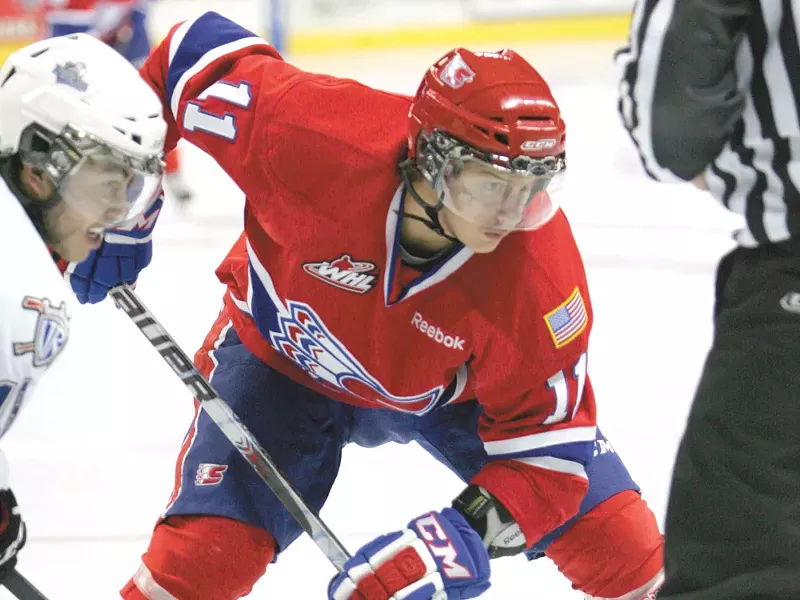 His parents might be Rod Stewart and Rachel Hunter, but Liam Stewart is making a name for himself on the ice. - GARY PETERSON