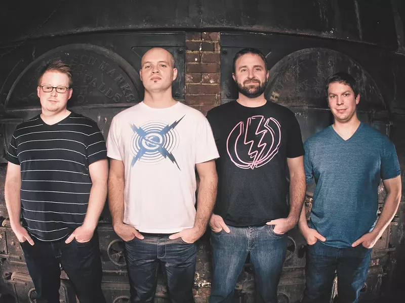 House of Ghosts (L to R): Wes Davidson, Damian Putney, Dan McCready, Nick Dotson - SHAYNE GARCIA