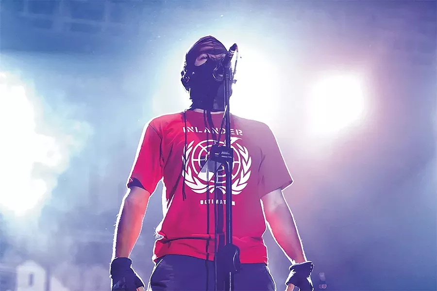 Inlander onstage at Rock in Celebes music festival last December in Makassar, Indonesia. - HENDISGORGE
