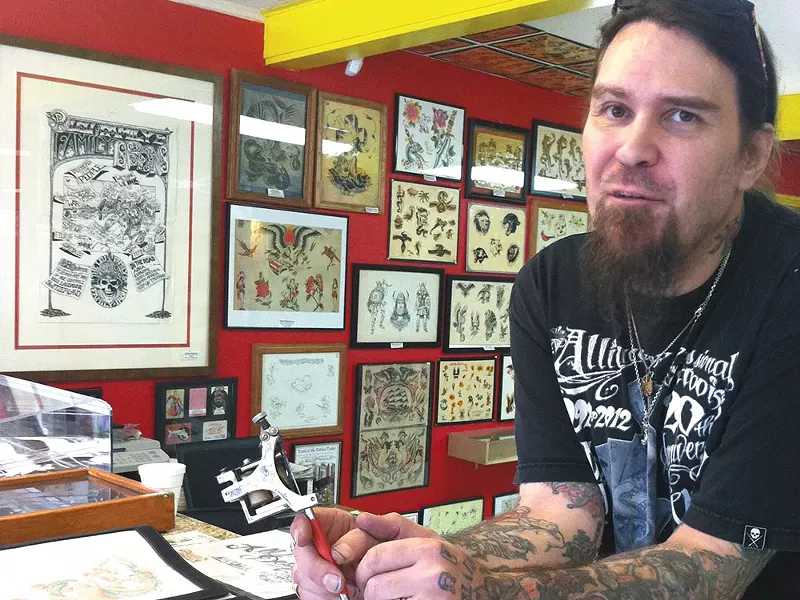 Jay Brown: “Tattooing has deep history.†- CARRIE SCOZZARO