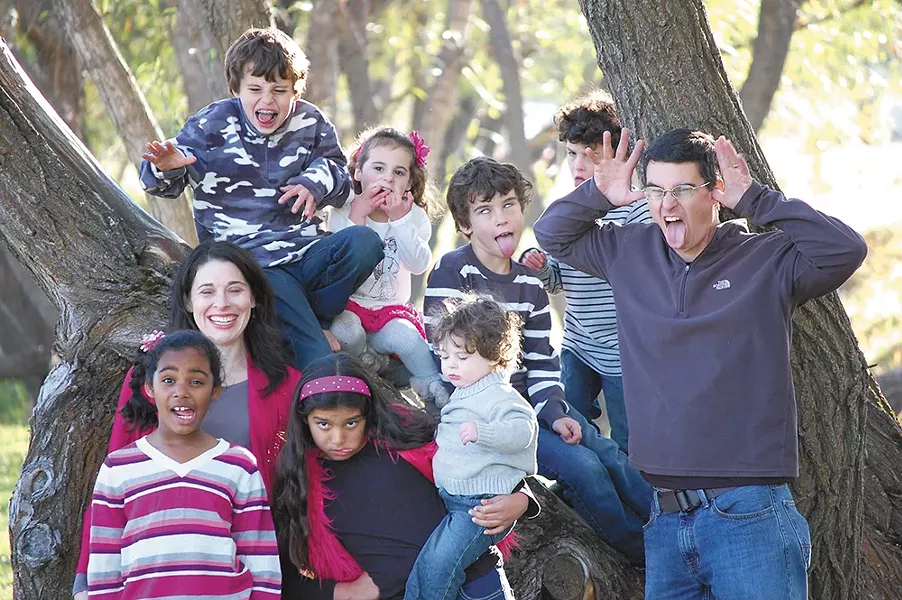 Jennifer Griffis, her husband and their seven children (five biological, two adopted) have struggled to find mental health treatment for their daughter in rural Idaho. - JENNIFER GRIFFIS