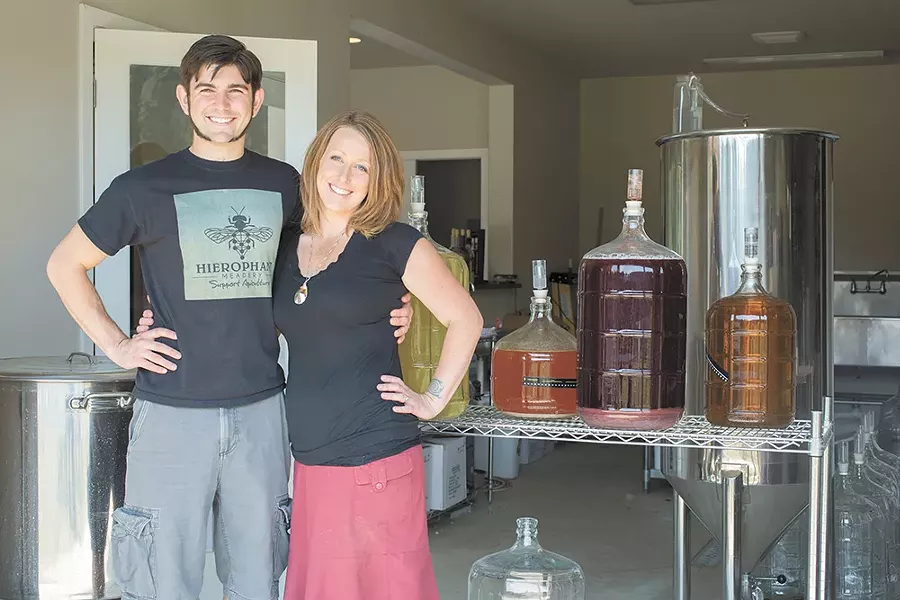 Jeremy and Michelle Kyncl of Hierophant Meadery. - ADAM MILLER