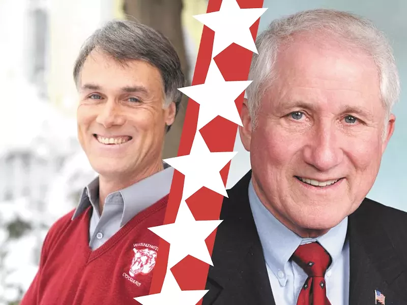 John Driscoll (left) and John Ahern