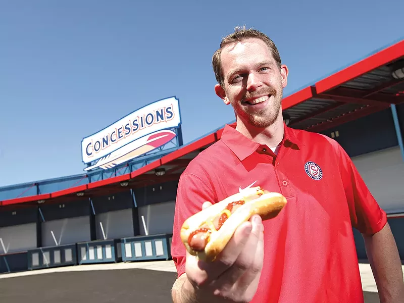 Justin Stottlemyre: "The best way to eat a hot dog is at a Spokane Indians game." - YOUNG KWAK