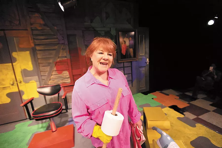 Kathie Doyle-Lipe as Becky Foster in the Civic's Becky's New Car. - YOUNG KWAK