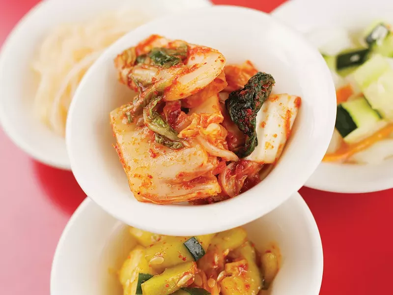 Kimchee made with Napa cabbage - YOUNG KWAK