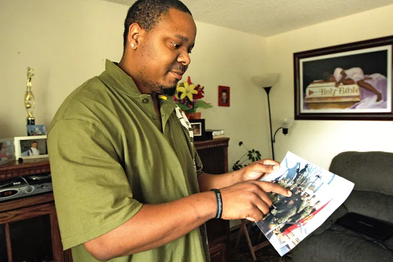 LaDeitrich Jones served 10 years in the Marines, with two tours in Iraq. Now hes a graduate of an innovative court program in Spokane. - YOUNG KWAK