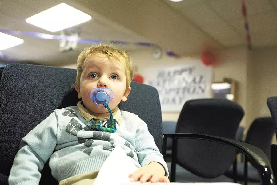 Lørn turns 2 on Friday. - YOUNG KWAK