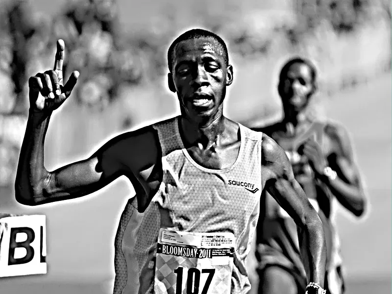 Last year's men's champ, Simon Ndirangu - BRIGHTROOM.COM