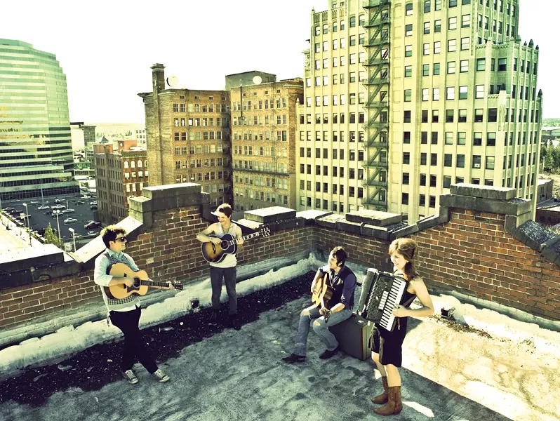 Left to right: Adam Miller, Marshall McLean, Jordan Miller, Fawn Dasovich - KRISTEN BLACK